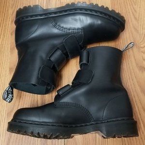 RARE Dr Martens Coralia Velcro Boots